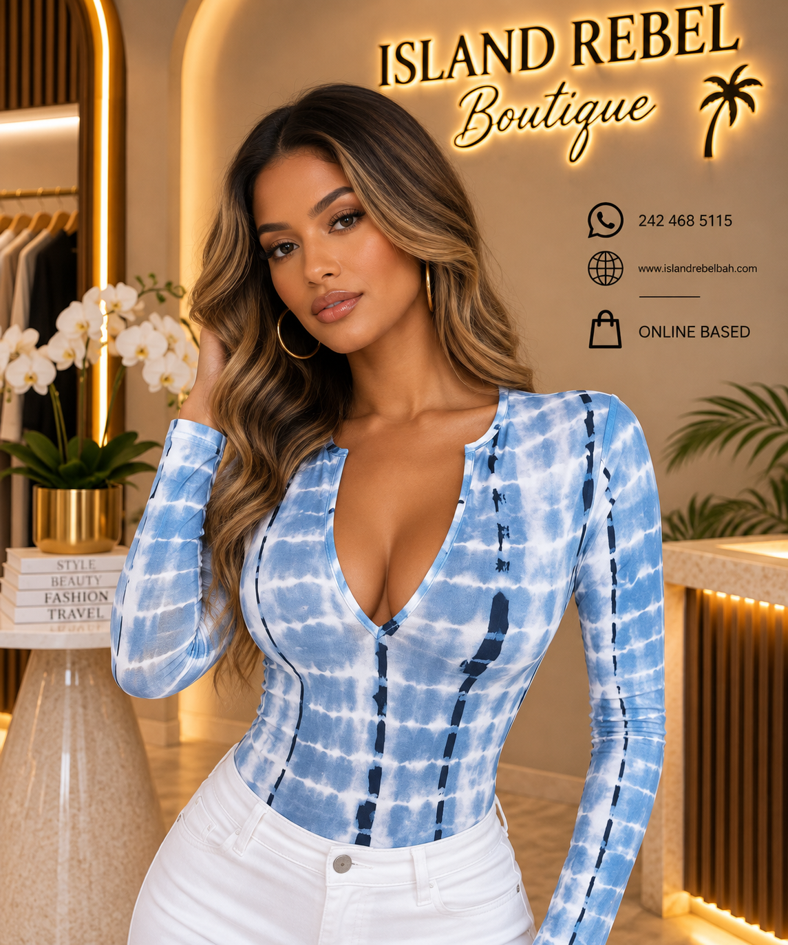 Blue Wave Top