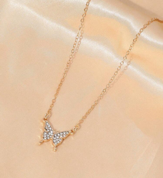 Butterfly Gold Chain