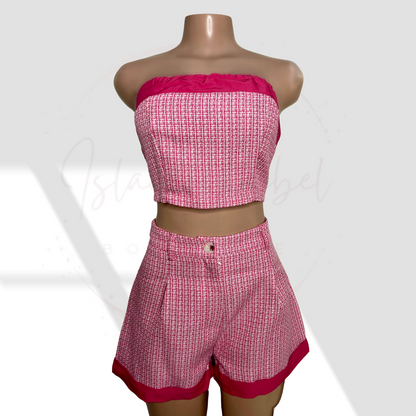 Bandeau Shorts Set
