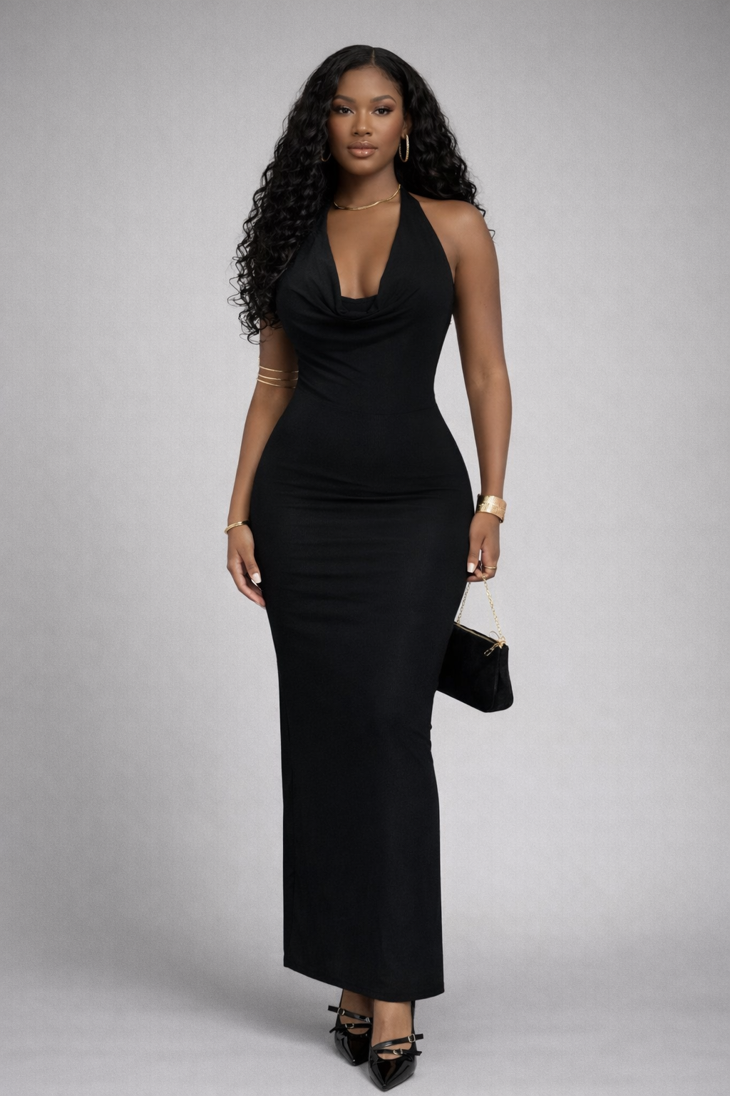 High Voltage Maxi Dress