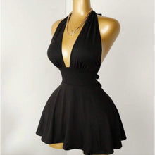 Load image into Gallery viewer, Shadow Kiss Mini Plus Dress
