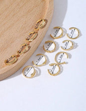 Load image into Gallery viewer, 12Pcs Gold Toe Rings
