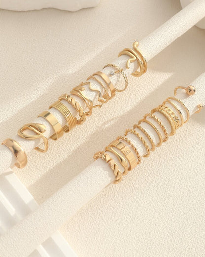 Gold Fashion Rings