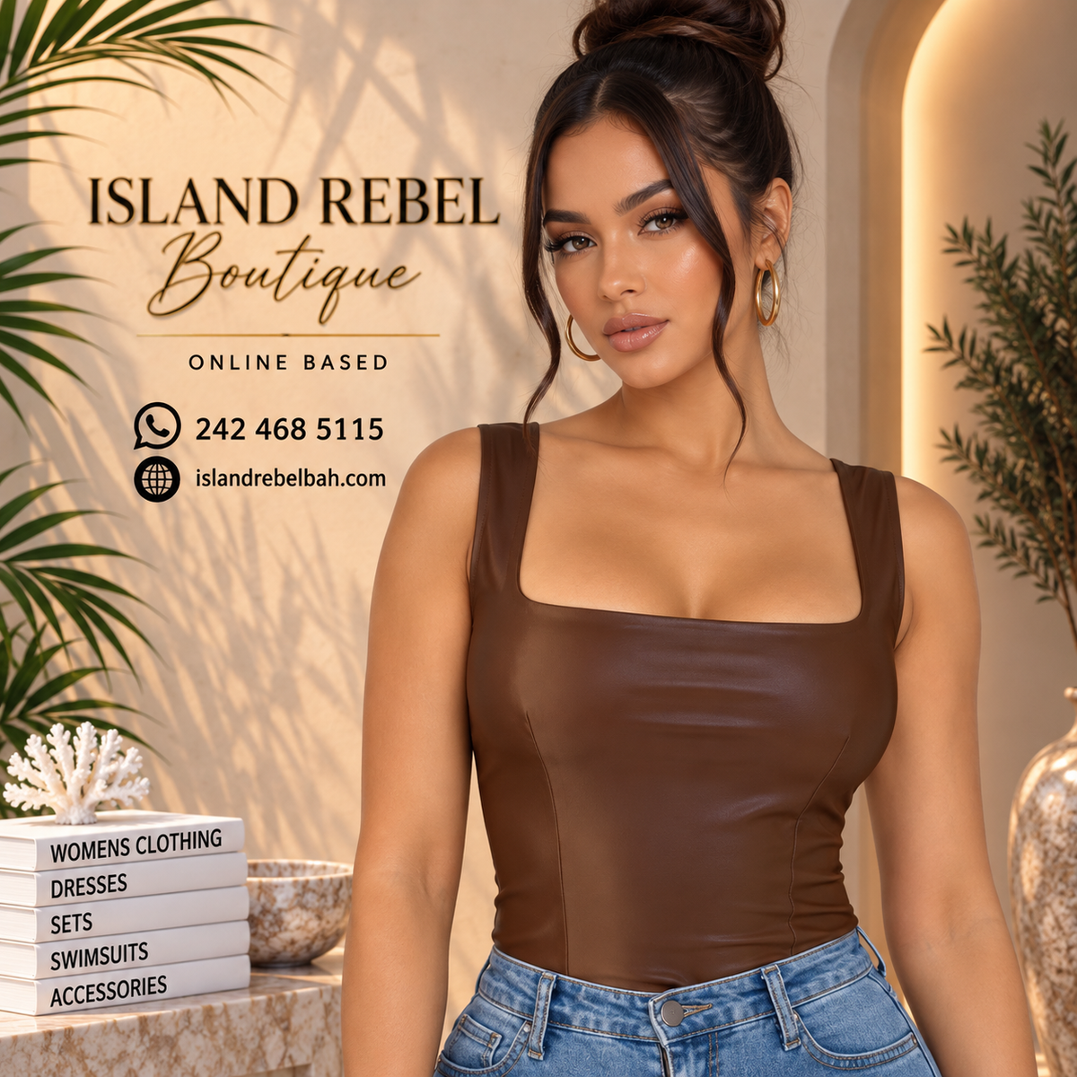 Leather Top