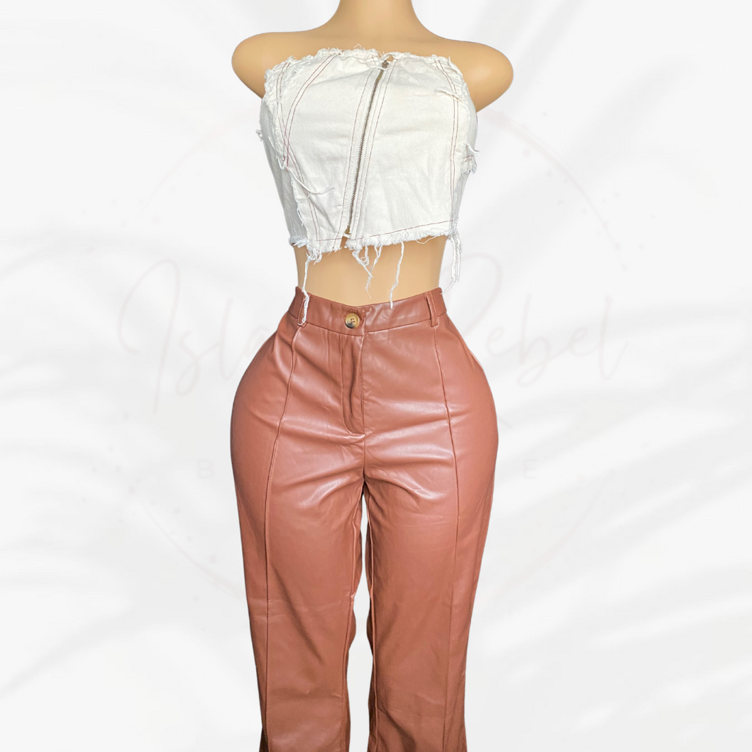 Mocha Pants Set.