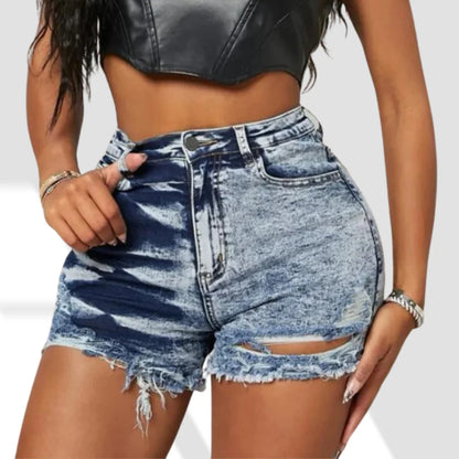 Denim Short Set