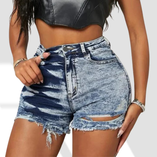 Denim Short Set