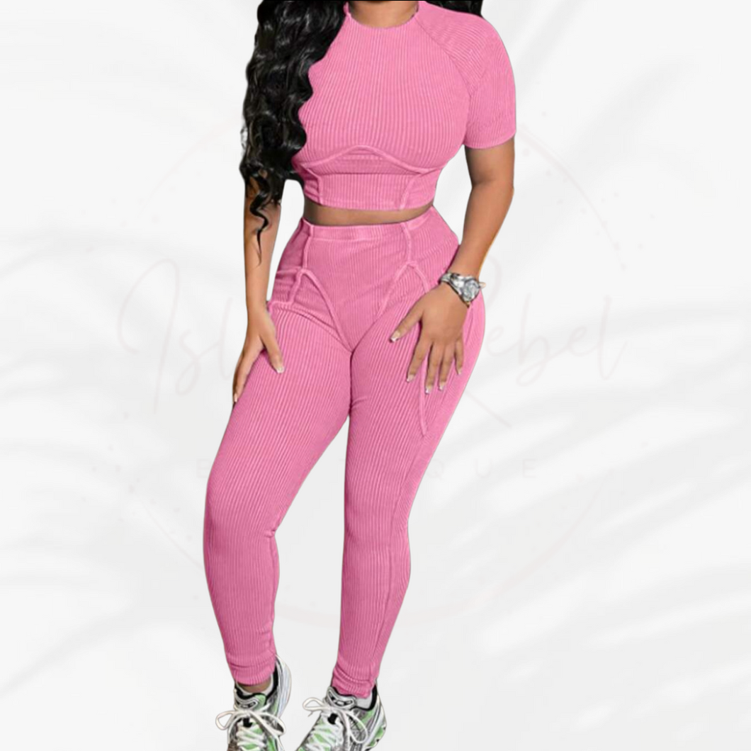 Bubblegum Pants Set