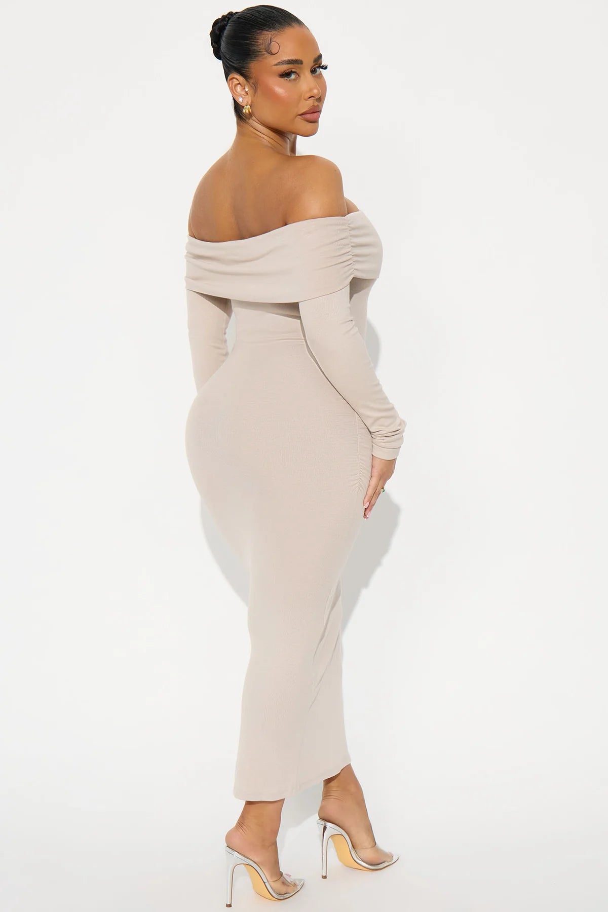 Starlit Silhouette Midi Dress