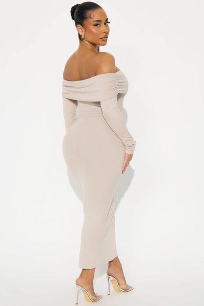 Starlit Silhouette Midi Dress