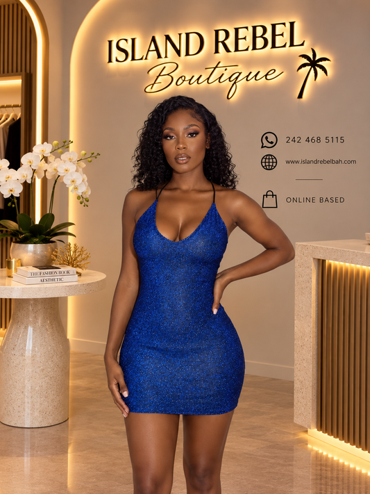 No Way Out Backless Dress