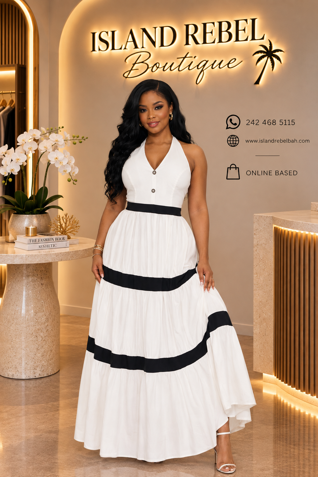 Striped Maxi Dress