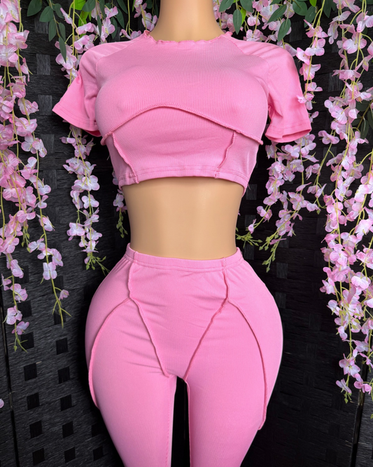 Bubblegum Pants Set