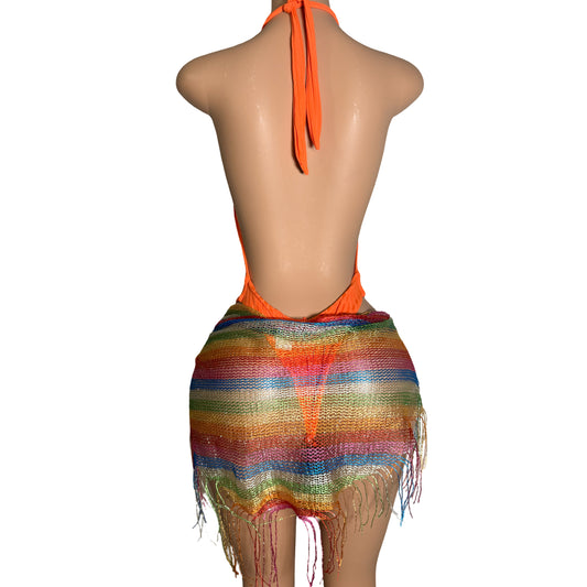 Foxy Monokini Set with Coverup