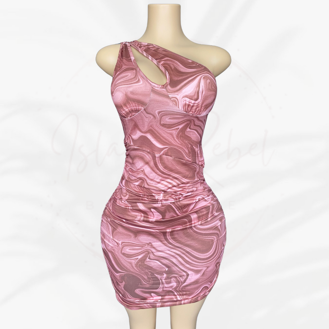 Caramel Drop Mini Dress