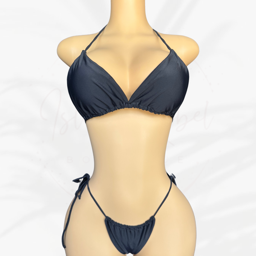 Cut Out Bikini Set