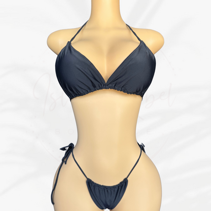 Cut Out Bikini Set