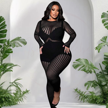 Load image into Gallery viewer, City Nights Plus Jumpsuit
