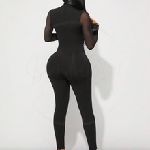 Load image into Gallery viewer, Shadow Kiss Plus Jumpsuit
