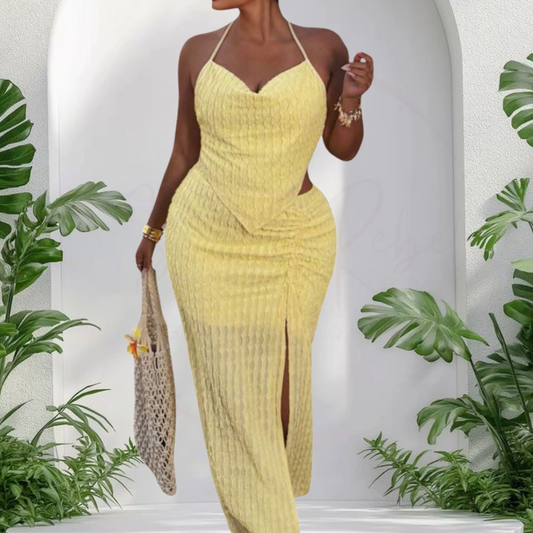 Sunshine Plus Skirt Set