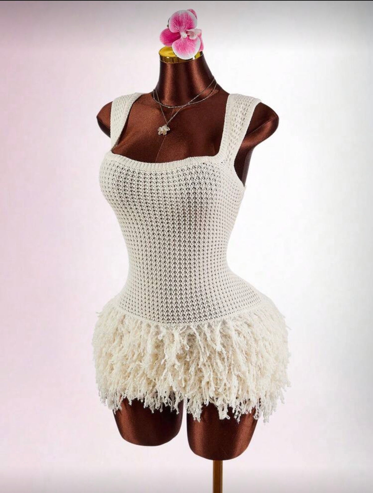 Soft Bloom Mini Dress