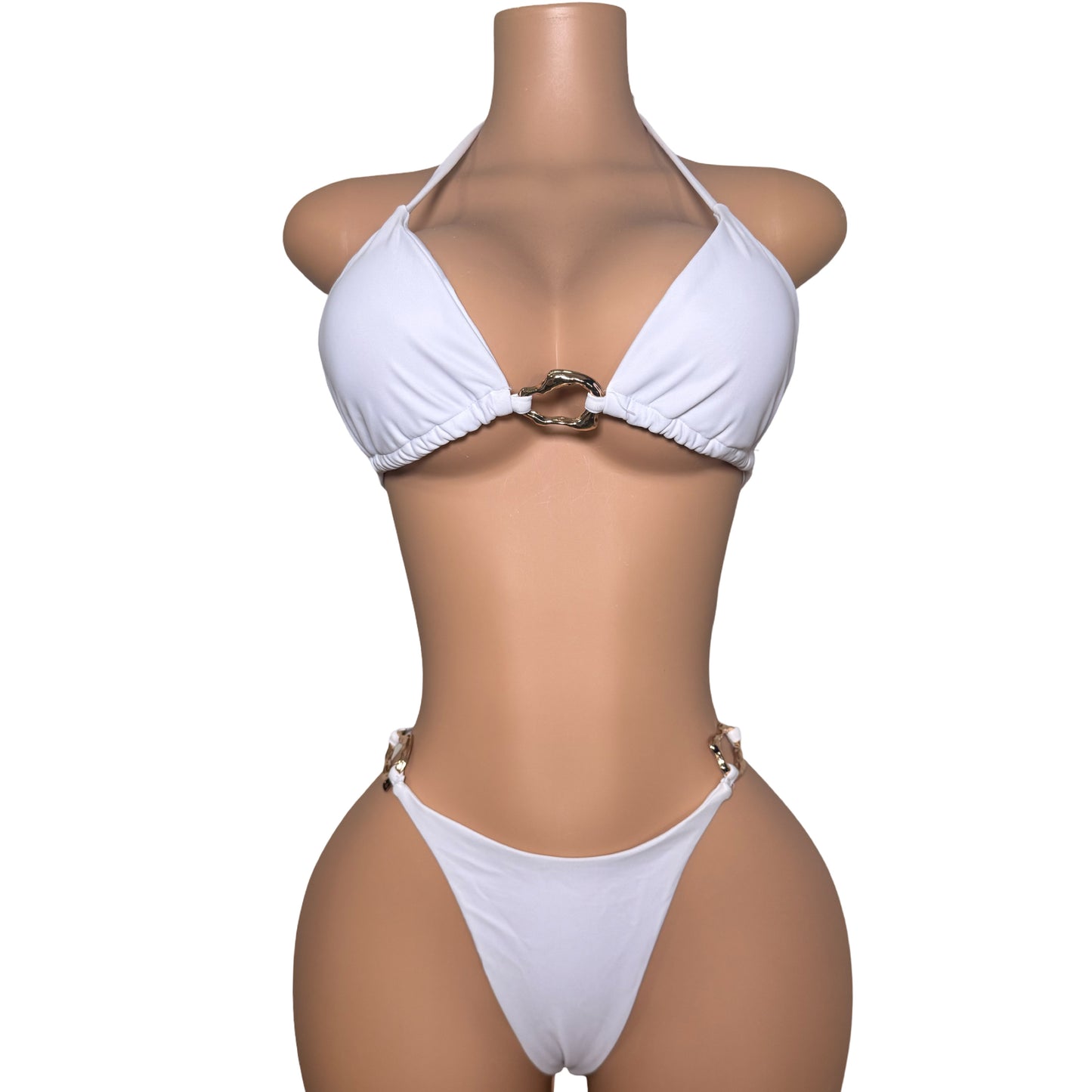 Three Piece Bikini Set with Coverup