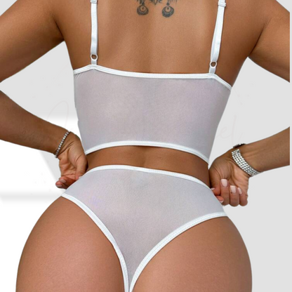 Ribbed Lingerie Set