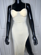 Load image into Gallery viewer, Caramel Glazed Split Dress
