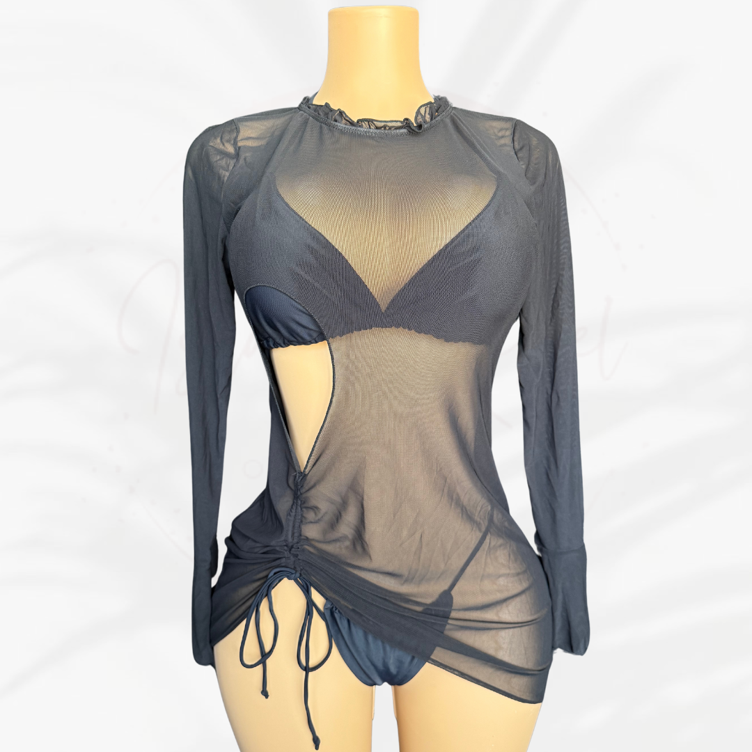 Cut Out Bikini Set
