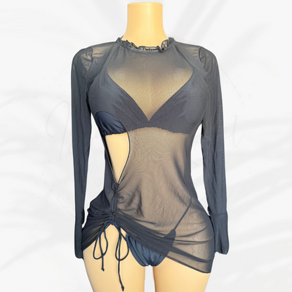 Cut Out Bikini Set