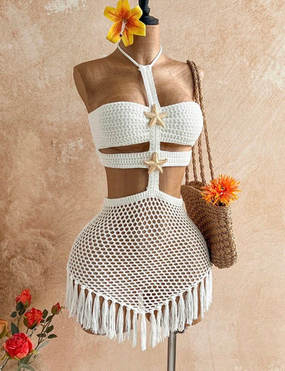Island Muse Crochet Dress