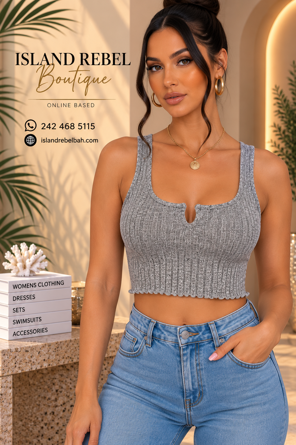 Casual Crop Top