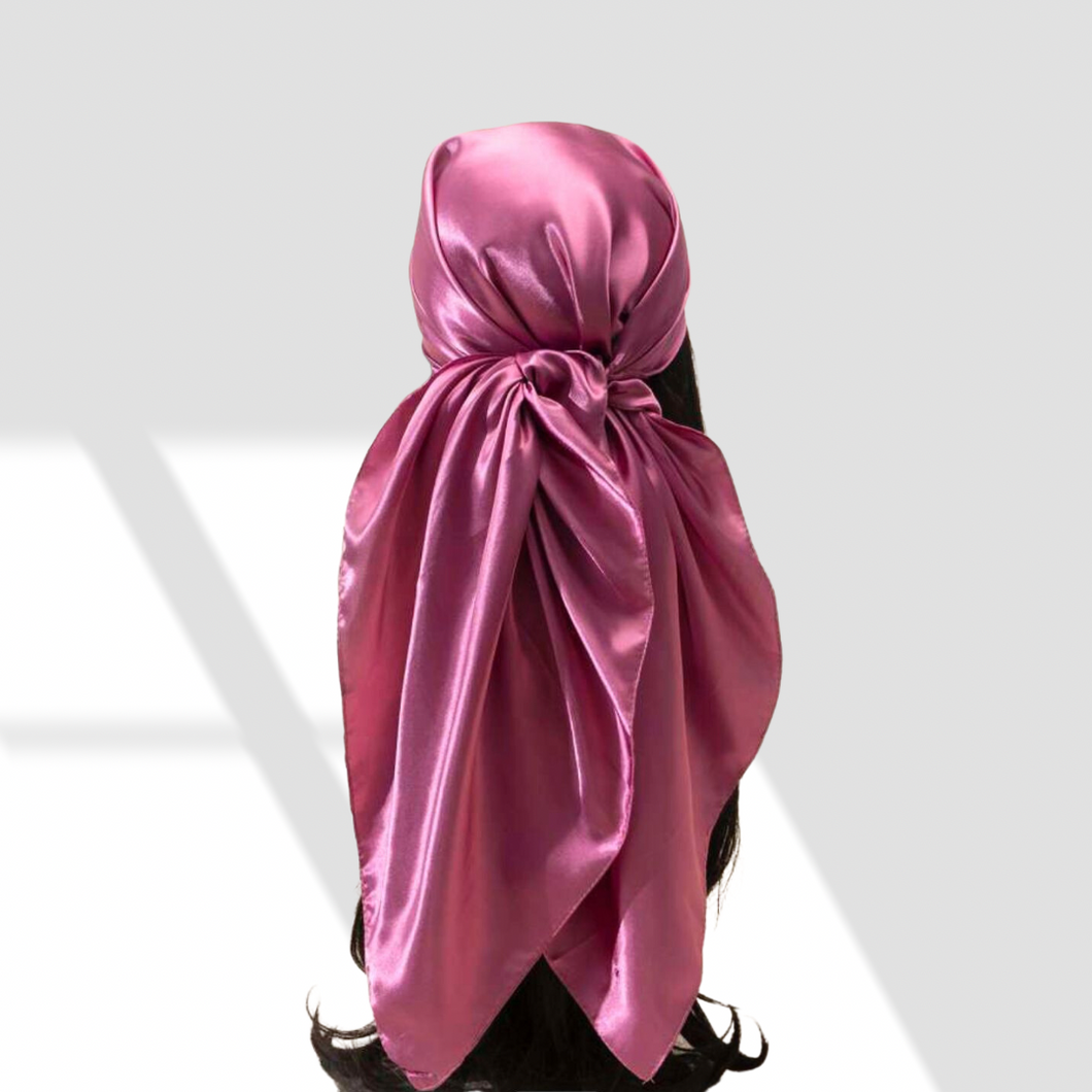 Pink Head Scarf