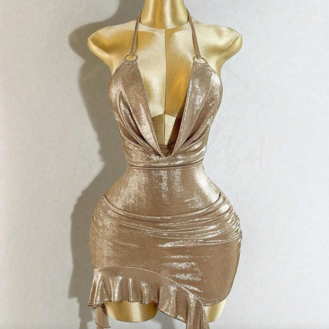 Golden Hour Mini Dress