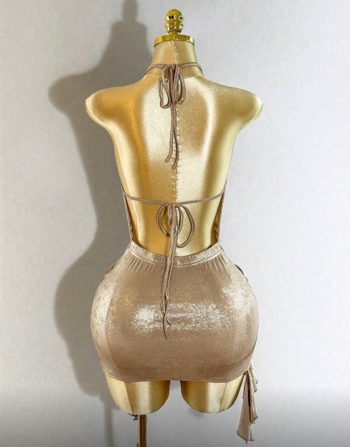 Golden Hour Mini Dress