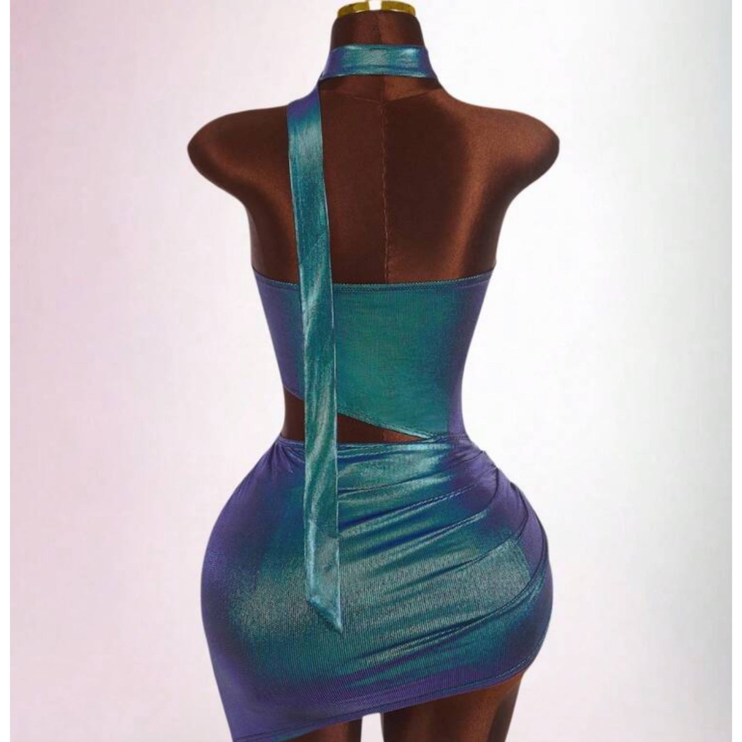 Midnight Rose Mini Dress