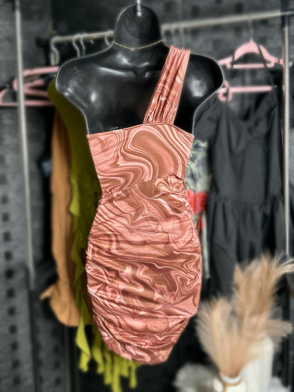 Caramel Drop Mini Dress