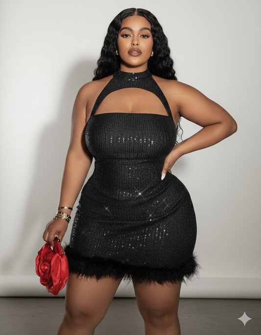 City Nights Plus Dress