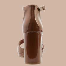 Load image into Gallery viewer, Ankle Strap Block Heels
