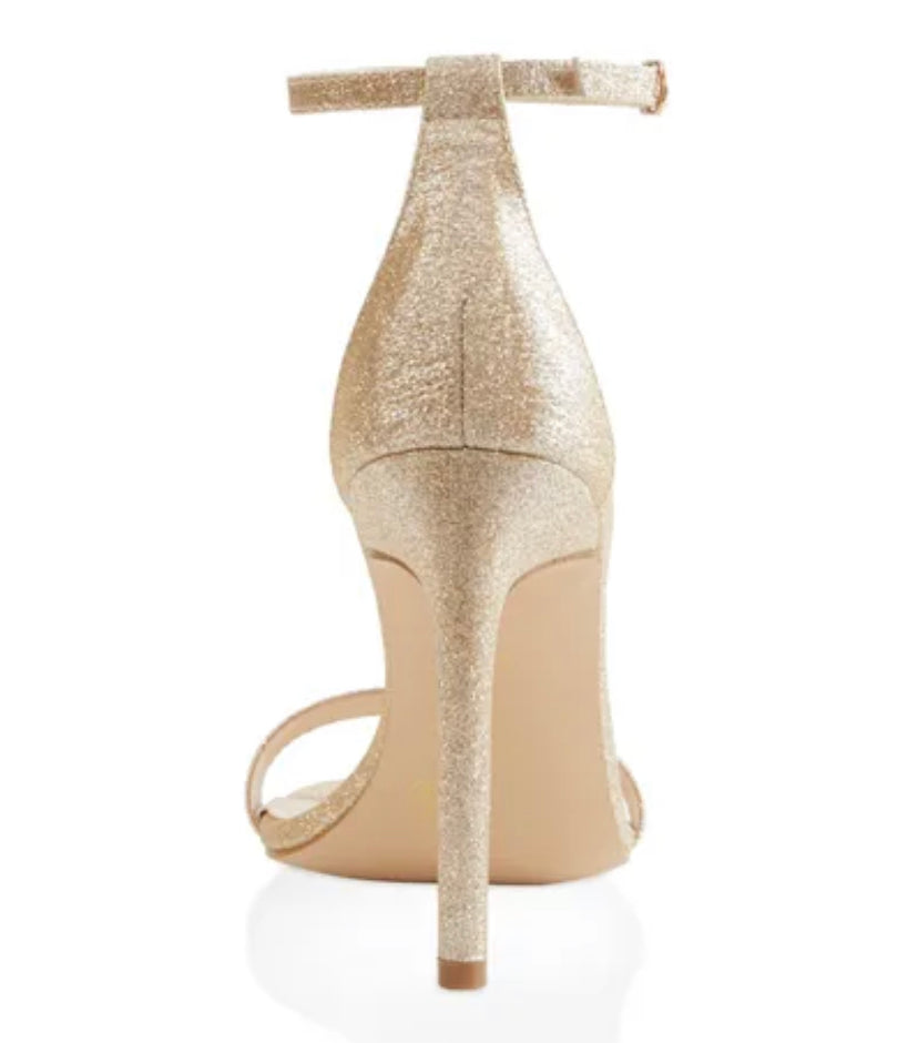 Square Open Toe High Heels