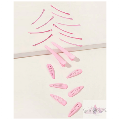 Pink Hair Clips & Bobby Pins