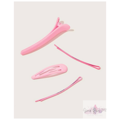 Pink Hair Clips & Bobby Pins