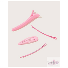 Load image into Gallery viewer, Pink Hair Clips &amp; Bobby Pins
