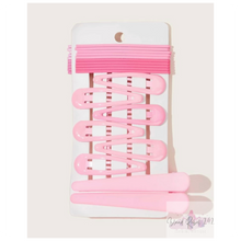 Load image into Gallery viewer, Pink Hair Clips &amp; Bobby Pins
