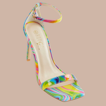 Load image into Gallery viewer, Square Open Toe High Heels
